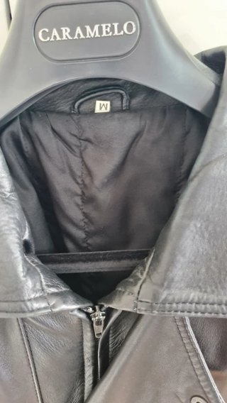 Cazadora Piel Ovina Hombre/ Talla M