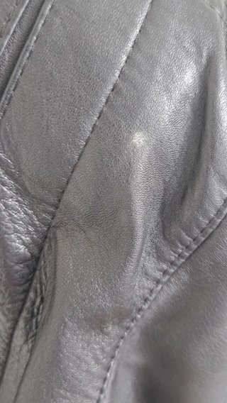 Cazadora Piel Ovina Hombre/ Talla M