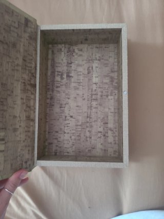 Caja decorativa efecto libro