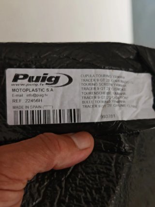Cúpula Touring Puig Yamaha Tracer 9 (2025/26)