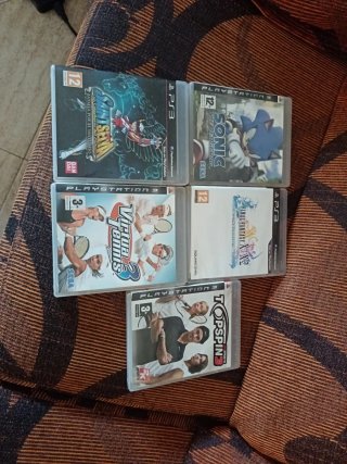 Pack 5 Juegos PS3: Final Fantasy, Sonic, Top Spin