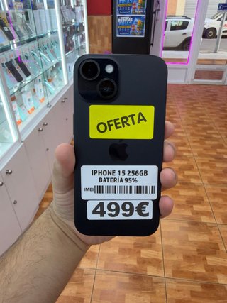 iPhone 15 256GB Batería 95%