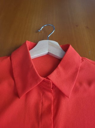 Blusa Mango Naranja Talla S