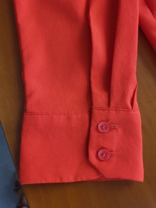 Blusa Mango Naranja Talla S