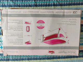 Bañera bebé plegable Asalvo con patas + caja