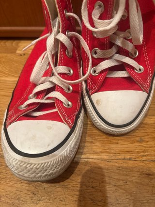 Converse Rojos Mujer Talla 38
