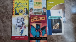 Lote de libros en inglés