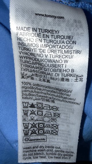 Camiseta Tommy Hilfiger Azul