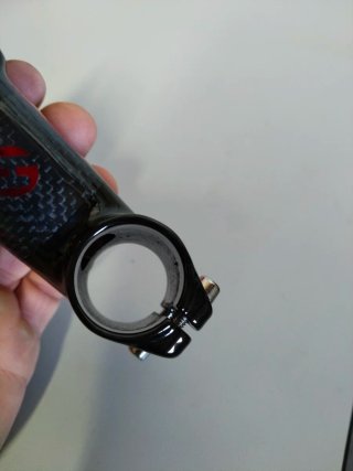 Potencia Toseek 25° - 90mm Carbono