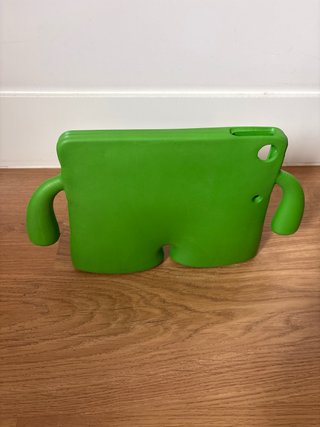 Funda protectora verde para iPad
