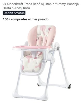 Trona Kinderkraft Yummy bebé