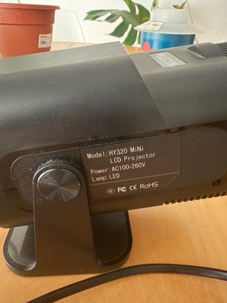 Proyector HY320 Mini LCD 720P, Smart Android, Wifi