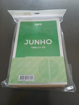 Tarjeta Mensaje Foto JUNHO 56P