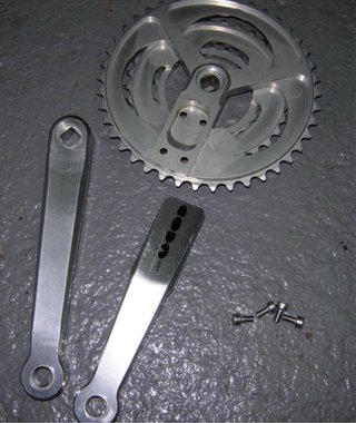 Bielas CODA 502M Cannondale. 175 mm.