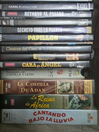 Varios DVD y VHS Películas Clásicas y Españolas