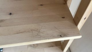 Estantería Escalera Madera Ikea Vilto