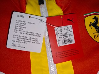 Chaqueta Ferrari Roja y Amarilla original