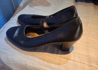 Zapatos de flamenco negros