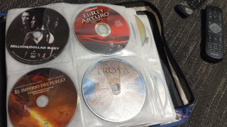 Álbum DVD Películas Varias más de cien titulos