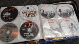 Álbum DVD Películas Varias más de cien titulos