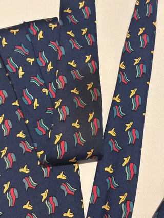 Corbata Hermes Azul