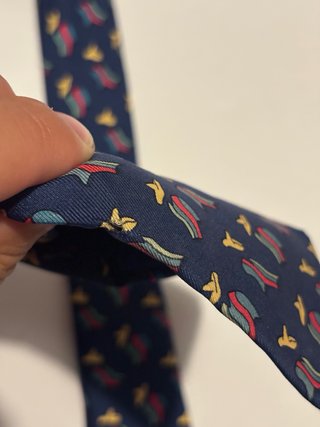 Corbata Hermes Azul