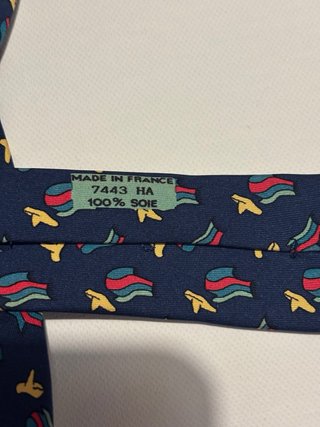 Corbata Hermes Azul
