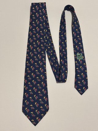 Corbata Hermes Azul