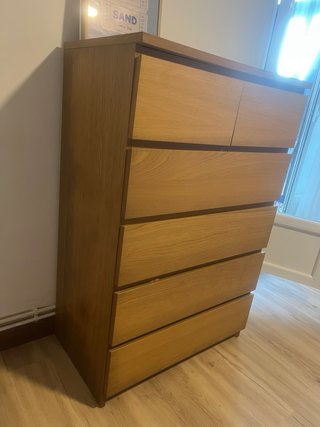 Cómoda de madera Ikea MALM