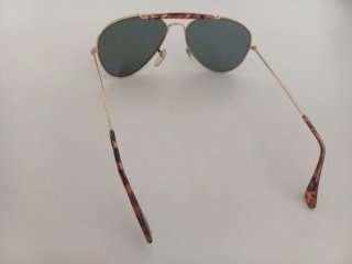 Occhiali da sole uomo aviator oro