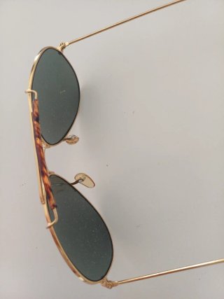 Occhiali da sole uomo aviator oro