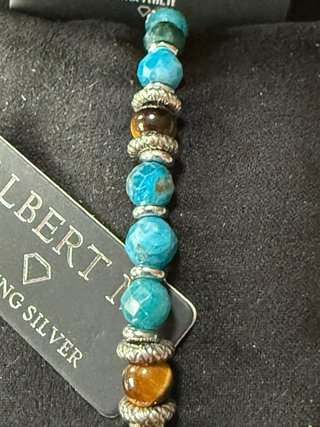 Pulsera Albert M. Plata Diseño Italiano