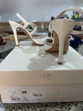 Zapatos de novia Lodi Talla 35
