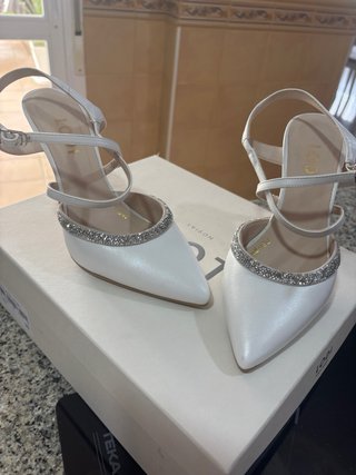 Zapatos de novia Lodi Talla 35