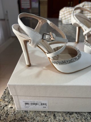 Zapatos de novia Lodi Talla 35