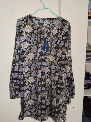 Vestido Túnica Boho Floral