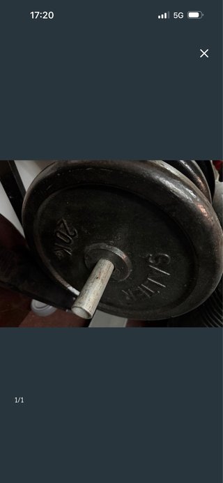 Disco de pesas 20 kg