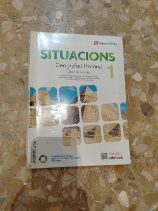 Geografia i història, 1 ESO, Situacions Quadern...