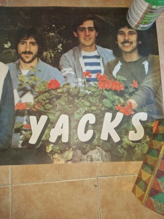 Cartel Grupo Los Yaks Años 60