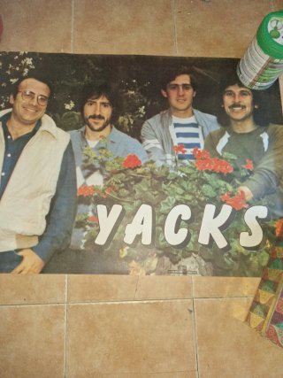 Cartel Grupo Los Yaks Años 60