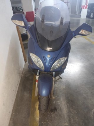 Moto Scooter X9 Evolution Azul/Plata