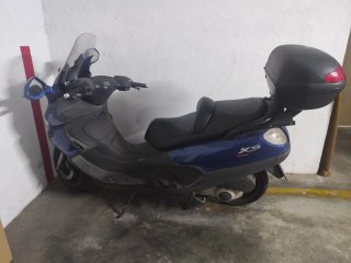 Moto Scooter X9 Evolution Azul/Plata