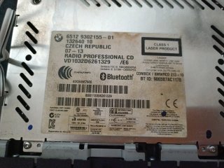 Autoradio BMW Professional CD Bluetooth