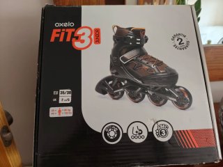 Patines en línea Oxelo Fit3 Junior Talla 35-38