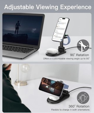 Caricatore Wireless MagSafe 3-in-1
