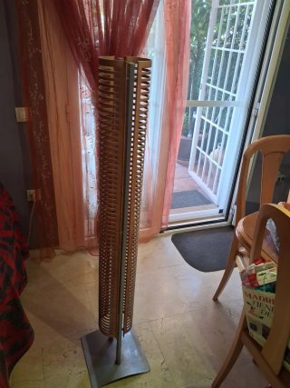 Torre Organizadora CDs IKEA Madera Metal