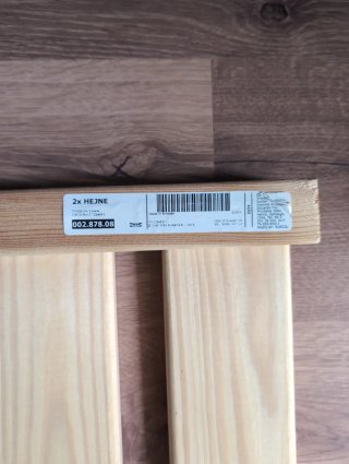 Estantería Baldas Ikea Hejne 77x28cm