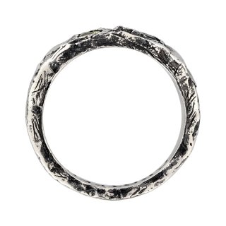 Anello Argento 925 con Zirconi Verdi
