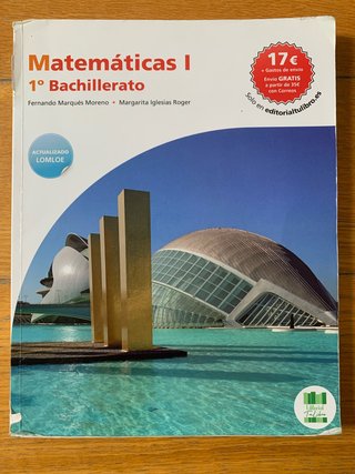 MATEMÁTICAS I, 1º BACHILLERATO