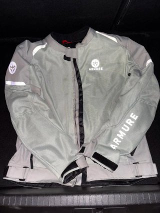 Chaqueta Moto ARMURE Gris Talla M